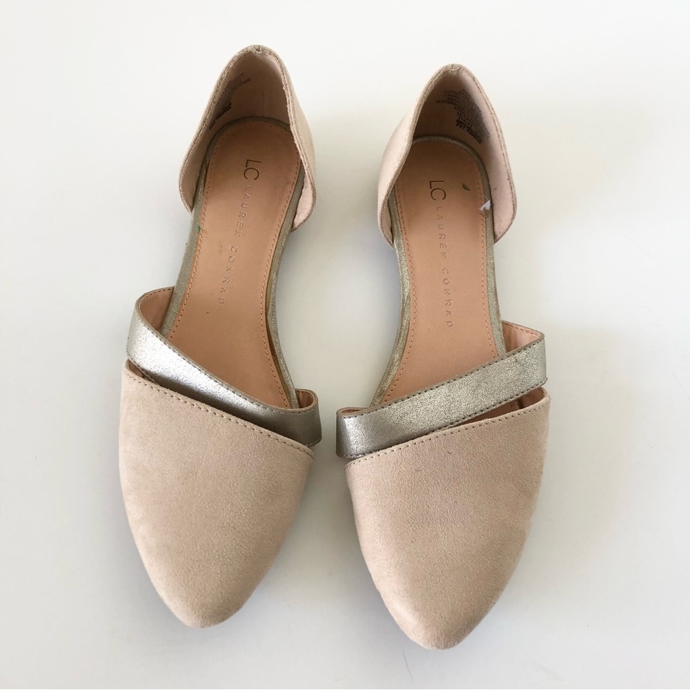 Lauren Conrad Tiara Nude Flats